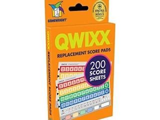 饤Gamewright Qwixx Replacement Score Cards Action Game 1201-1 