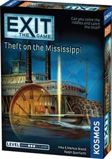 EXIT Theft on The Mississippi  Escape Room Game in a Box EXIT The Game  A Kosmos