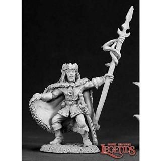 King Feanor Starbrow - Wood Elf King w/Pike