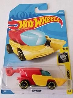 Hot Wheels 2019 Experimotors 165/250 Sky Boat - International Card