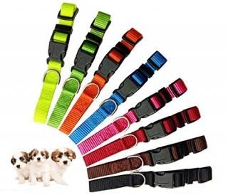 PARTNER Puppy ID Collars Identification Whelping Super Soft Nylon Adjustable Bre