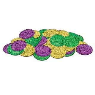 Mardi Gras Plastic Coins Asstdɡ꡼󡢥ѡץ100?/ Pkg