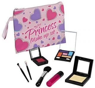 playkidiz My First Princess Pretend Makeup Set - 8 Piece Pretend Play Makeup Set