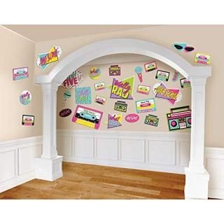 Totally 80's Mega Value Cutouts 30ct by Amscan 