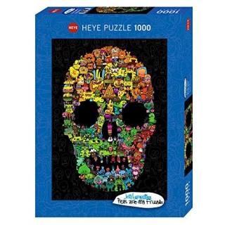 Doodle Skull Puzzle 1000 Teile