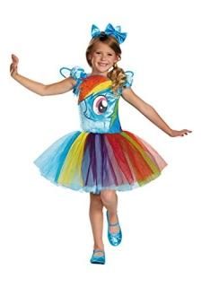 Medium/7-8 - Disguise Hasbro's My Little Pony Rainbow Dash Tutu Prestige Girls C