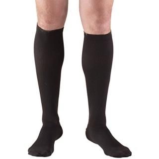 Truform Compression Socks 15-20 mmHg Men's Dress Socks Knee High Over Calf Lengt