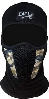 Fleece Warm Full Face Cover Balaclava Protecting Filter Camouflage Mask - Desert