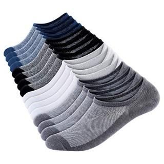 No Show Men Socks Low Cut Ankle Sock 8 Pairs Mens Short Socks Casual Cotton Non-