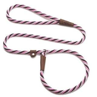 Mendota Products MT02538 4.38 ft. Slip Lead Twist Lead - Small - Pink Chocolate