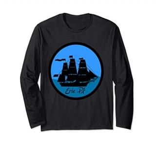 Erie PA Tall Ship Long Sleeve T-Shirt