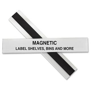 2.5cm x 15cm Magnetic/Slide-In Channel - C-line Hol-Dex Magnetic Shelf/Bin Label