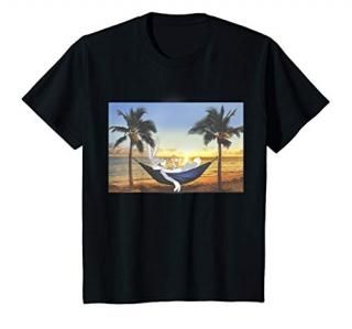 Kids Looney Tunes Bug Bunny Sunset Hammock T-Shirt