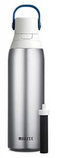 Brita Stainless Steel Water Filter Bottle Stainless Steel 20 Ounce 1 Count
