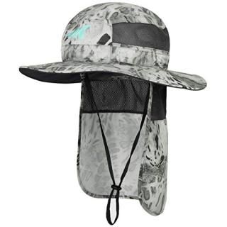 KastKing Sol Armis UPF 50 Boonie Sun Hat with Removable Neck Shield Sun Protecti