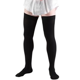 Truform Compression Socks 20-30 mmHg Men's Dress Socks Thigh High Over Knee Leng