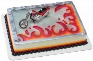 Red Hot Chopper DecoSet Cake Decoration