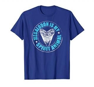 Megalodon tshirt ideal gift for shark lovers