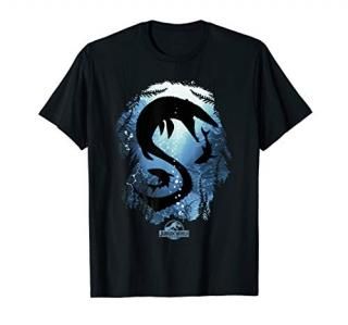 Jurassic World Megalodon Silhouette T-Shirt