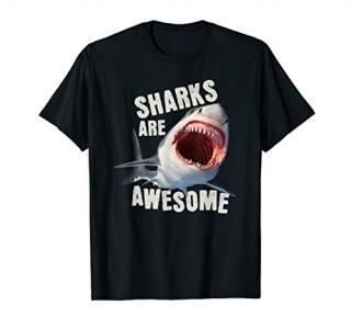 Marine Predator Meme Awesome Megalodon Hungry Shark T-Shirt