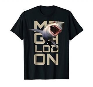 Megalodon Megladon Shark Extinct Biggest Shark Ever T-Shirt