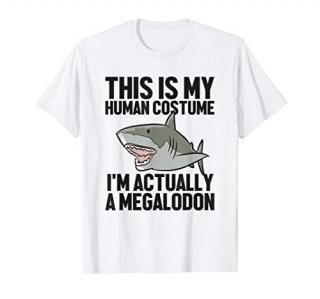 This Is My Human Costume I'm Really A Megaloon T-Shirt