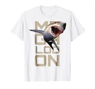 Megalodon Megladon Shark Extinct Biggest Shark lite T-Shirt