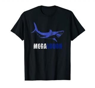 Megalodon Giant Shark Marine Animal Of Sea For Boys & Girls T-Shirt