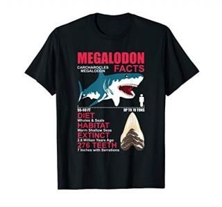 Megalodon Animal Activist Shark Lover T-Shirt