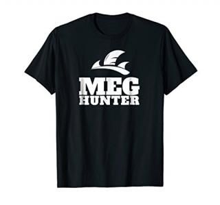 Meg Hunter T-Shirt Meg T-Shirt Shark Shirts Shark Hunter Tee