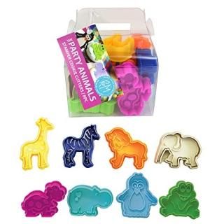 R & M International 434 Party Animal Colored Cookie/Fondant Stamper by R&M