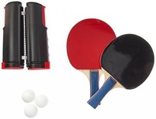 Trademark Innovations Anywhere Table Tennis Set with Paddles and Balls