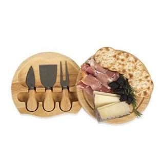 Picnic Time Brie 7-1/2-Inch Cheese Board/Tool Set by Picnic Time
