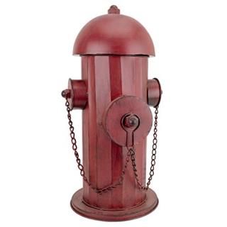 Design Toscano FU68858 Fire Hydrant Statue Puppy Pee Post and Pet Storage Contai
