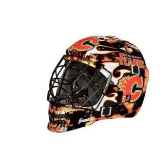 Franklin Sports Philadelphia Flyers NHL Team Logo Mini Hockey Goalie Mask with C