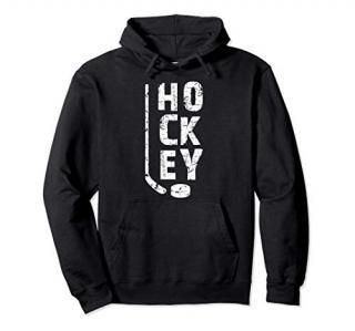 Love Ice Hockey Gift Ice Hockey Player Gift Hockey Pullover Hoodie