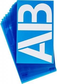 Alphabet Stencil 150mm-Helvetica 6 