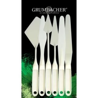 Grumbacher Palette Knife Set 6/Pkg- 