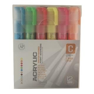Montana Acrylic Paint Marker 12 Set 2Mm C by Montana