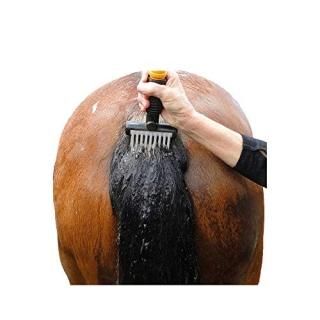Aqua Comb for Horses - Instantly Wets Tail & Mane - Cleaning Massager Deshedding