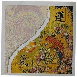 Dooni Designs Oriental Inspired??ꥨ󥿥Japanese Kanji Luckͥ륮Koi FishԥSakura