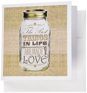 Janna Salak DesignsѤʥǥ??Mason Jar onۥץȥ֥饦??The Best Things In Life Are