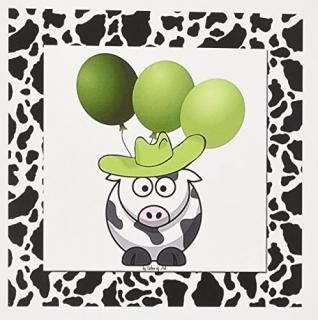Doreen Erhardt Baby Designs??Western Cow Print with꡼Х롼??꡼ƥ󥰥 Set of 1