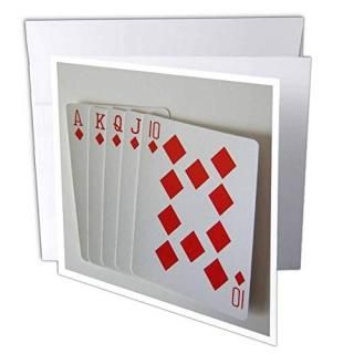 եGames??Poker Hand??꡼ƥ󥰥 Set of 12 Greeting Cards