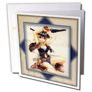 ֥饦ǥ̥ơ??˥Cowgirl??꡼ƥ󥰥 Set of 12 Greeting Cards