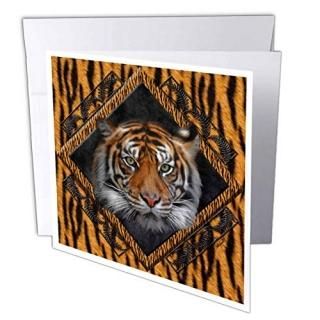 Doreen Erhardt Wildlife??Tiger??꡼ƥ󥰥 Set of 12 Greeting Cards