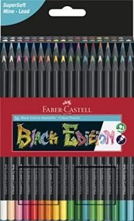 Faber-Castell Black Editition 36 x Colour Pencils
