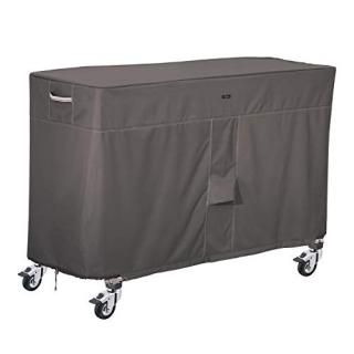 Classic Accessories 55-997-045101-EC Ravenna Flat Top Griddle Cover Dark Taupe/M