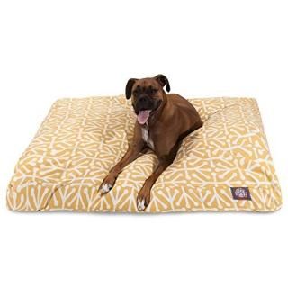 Citrus Aruba Extra Large Rectangle Indoor Outdoor Pet Dog Bed With Removable Was