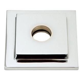 Polished Chrome - Kingston Brass FLSQUARE1 Kingston Brass FLSQUARE1 Heavy Duty S